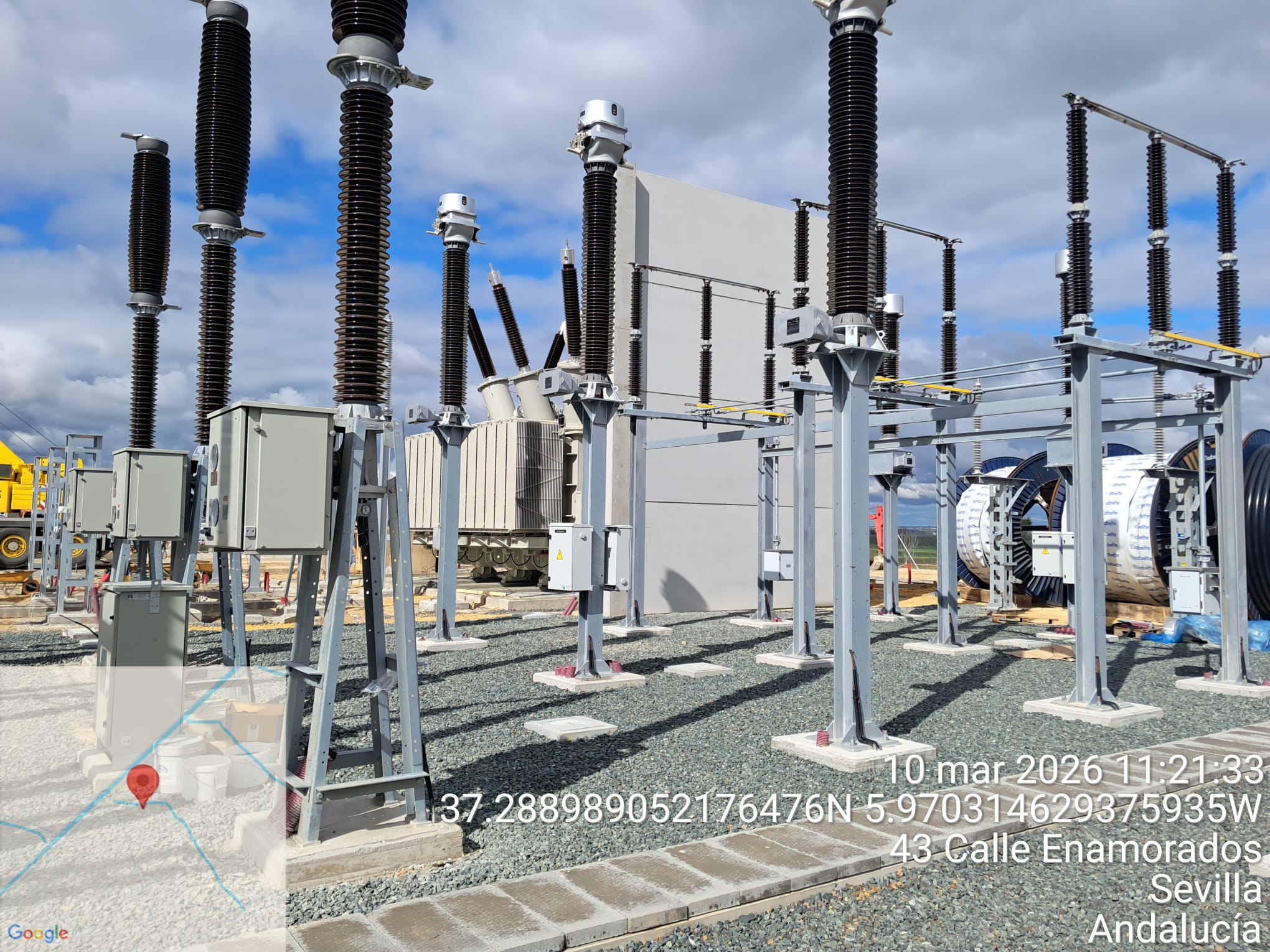 Foto 4 — INFRAESTRUCTURAS DE EVACUACIÓN AL NUDO ENTRENÚCLEOS 220kV